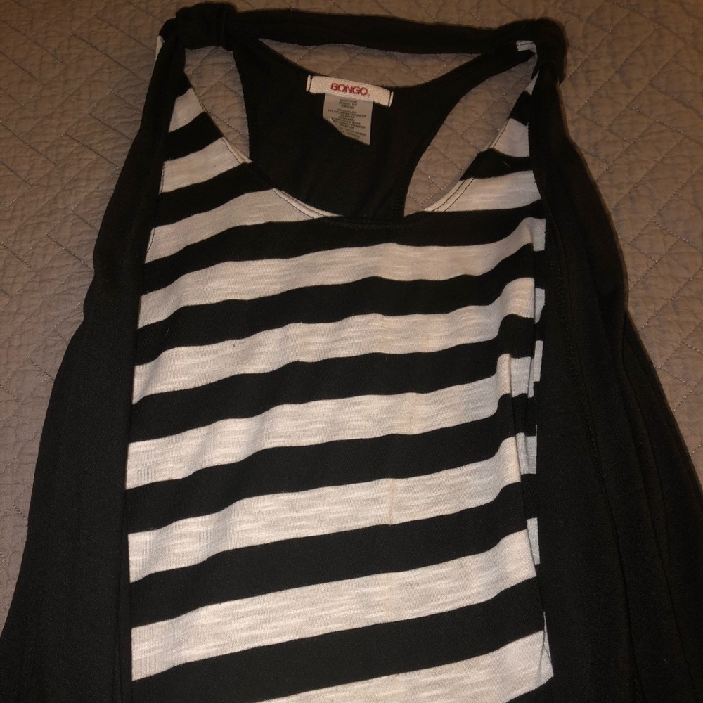Striped Tank Top With Vest